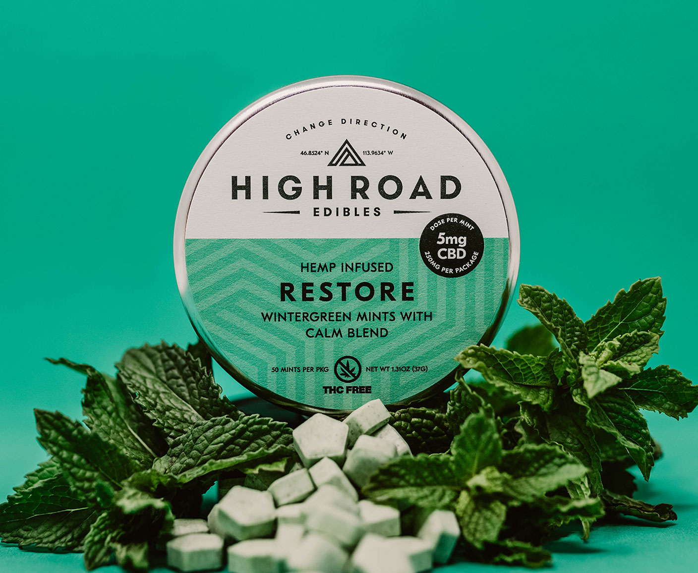 High Road Edibles CBD Hemp infused edibles in Montana Highquality